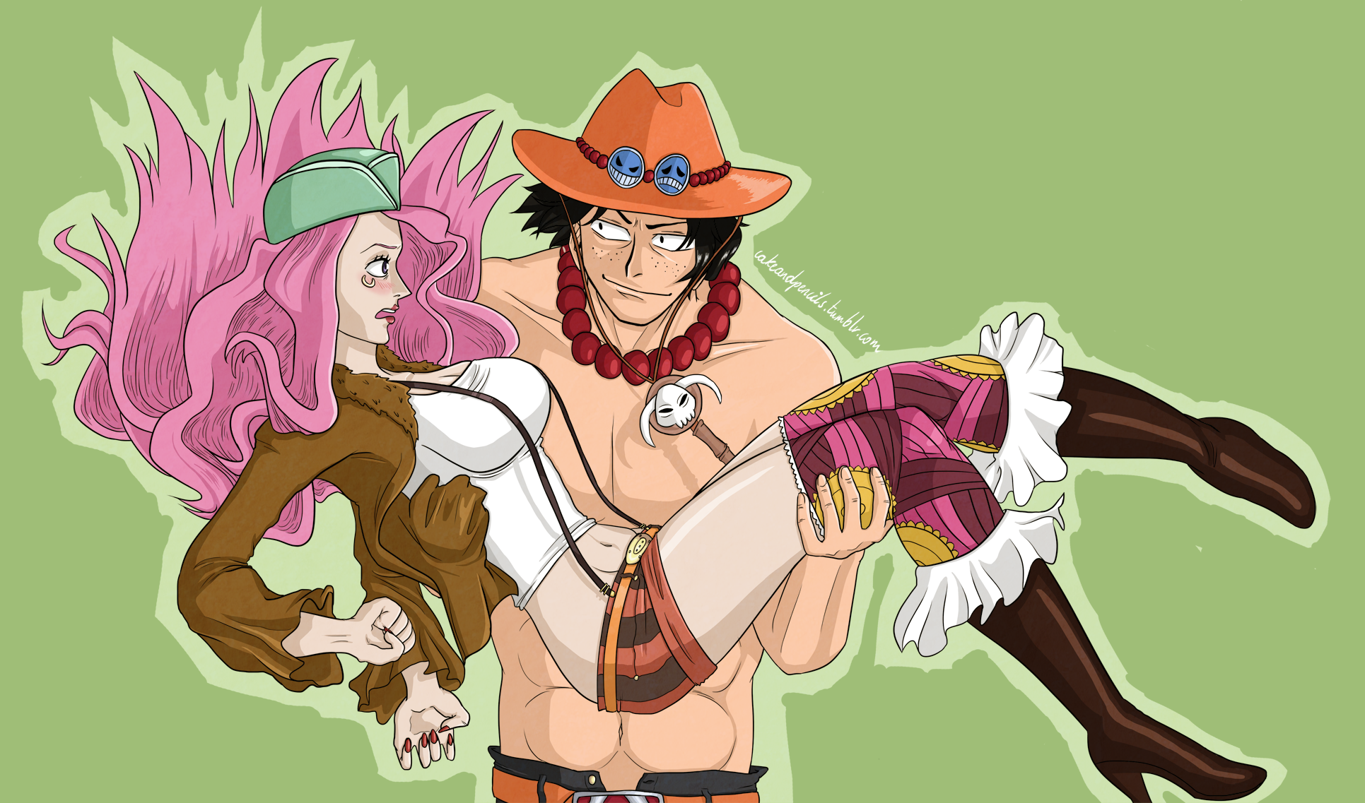 One Piece Jewelry Bonney And Ace.