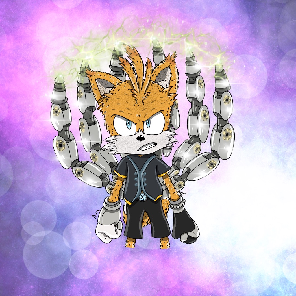 Tails9 Movie version of Tails Nine (Sonic Prime) by AvaTheHedgehog8 on DeviantArt