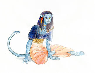 Neytiri's dress