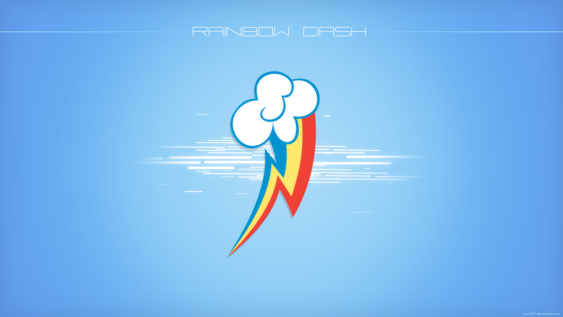 Wallpaper - Rainbow Dash CM