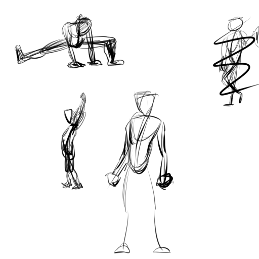 Figure Drawing Sketches