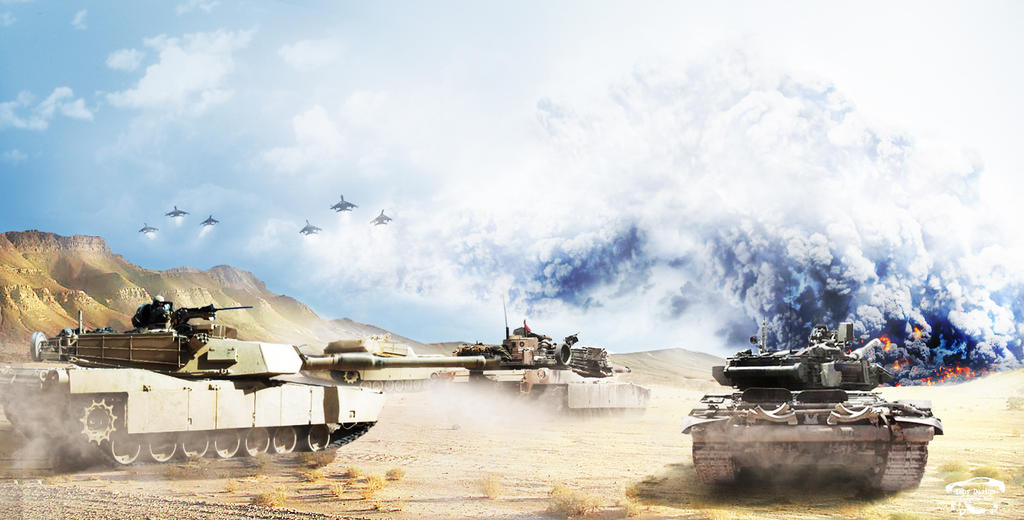 Thunder Run photo manipulation by ispydesign on DeviantArt