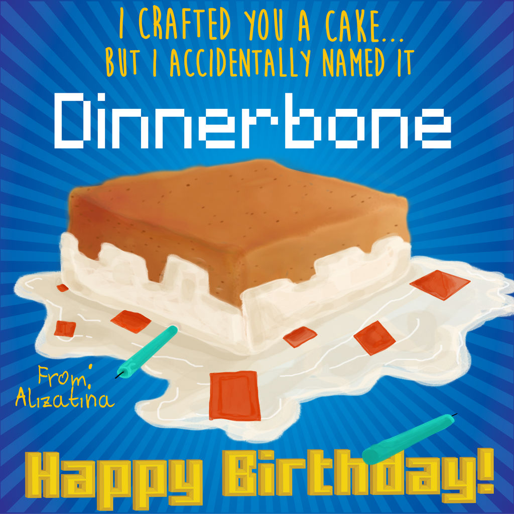 Happy Birthday Dinnerbone! (PNG)