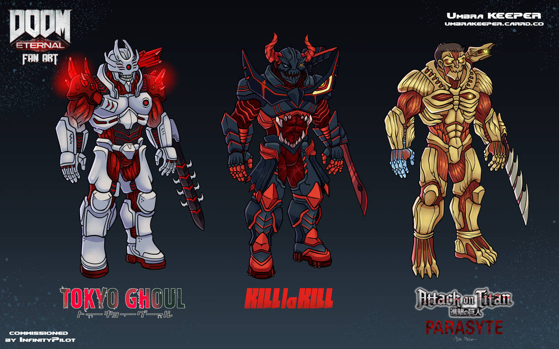 Skin Pack #21 (Doom / seinen anime) by InfinityPilot on DeviantArt