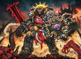 Thronelight Slayer (Doom x Warhammer 40k)