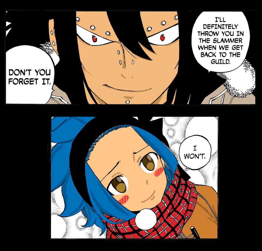 JUST A LITTLE BIT MORE - Gajeel x Levy Moment