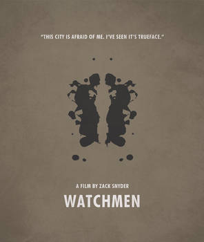 Poster Watchmen Rorscharc