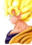 Goku SSJ2 by Browniekitten