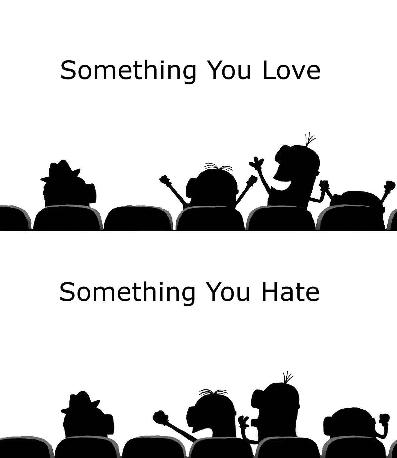 Minions Cheer and Boo Blank Meme by katiekane822 on DeviantArt