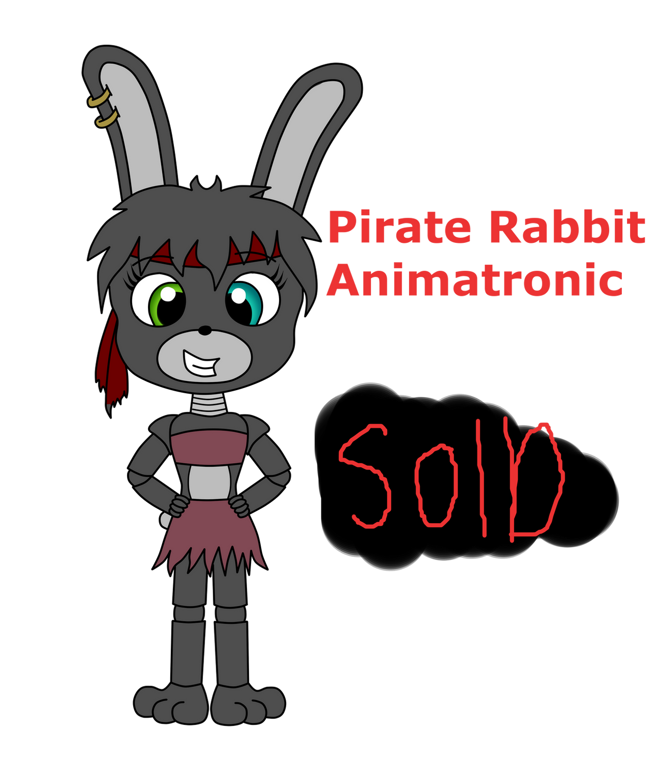 Deviantart Adoptable Rabbit Racer Pirate Rabbit adoptable by katiekane822 on DeviantArt