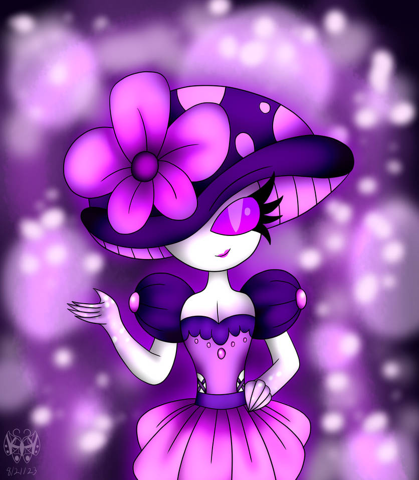 Violette (art trade) by katiekane822 on DeviantArt