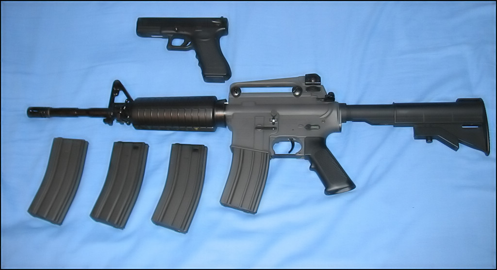 M4A1 + Glock 18C