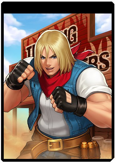 The King Of Fighters '98 - Illustration Sleeve NT - Terry Bogard
