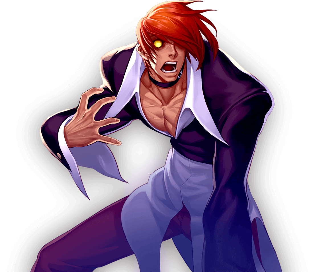 Orochi Iori from The King of Fighters - Game Art Gallery