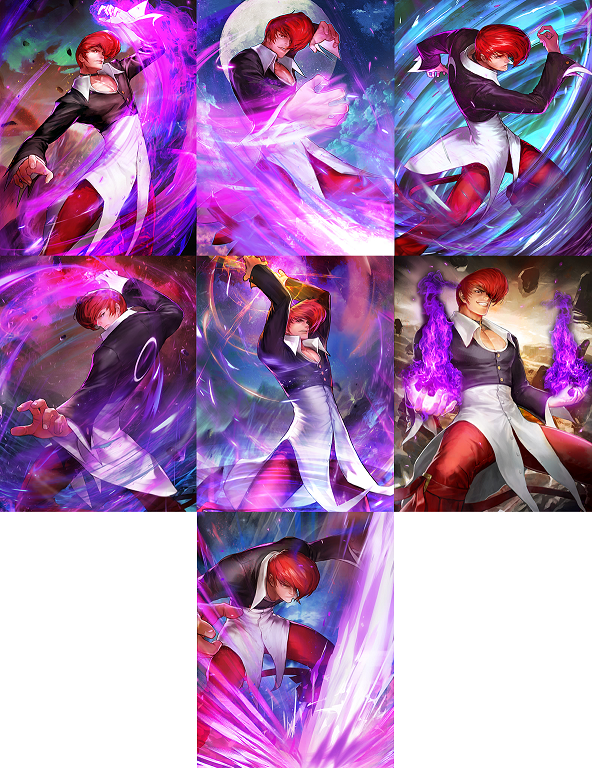 KOF ALL STAR iori special signature by bermudez450 on DeviantArt