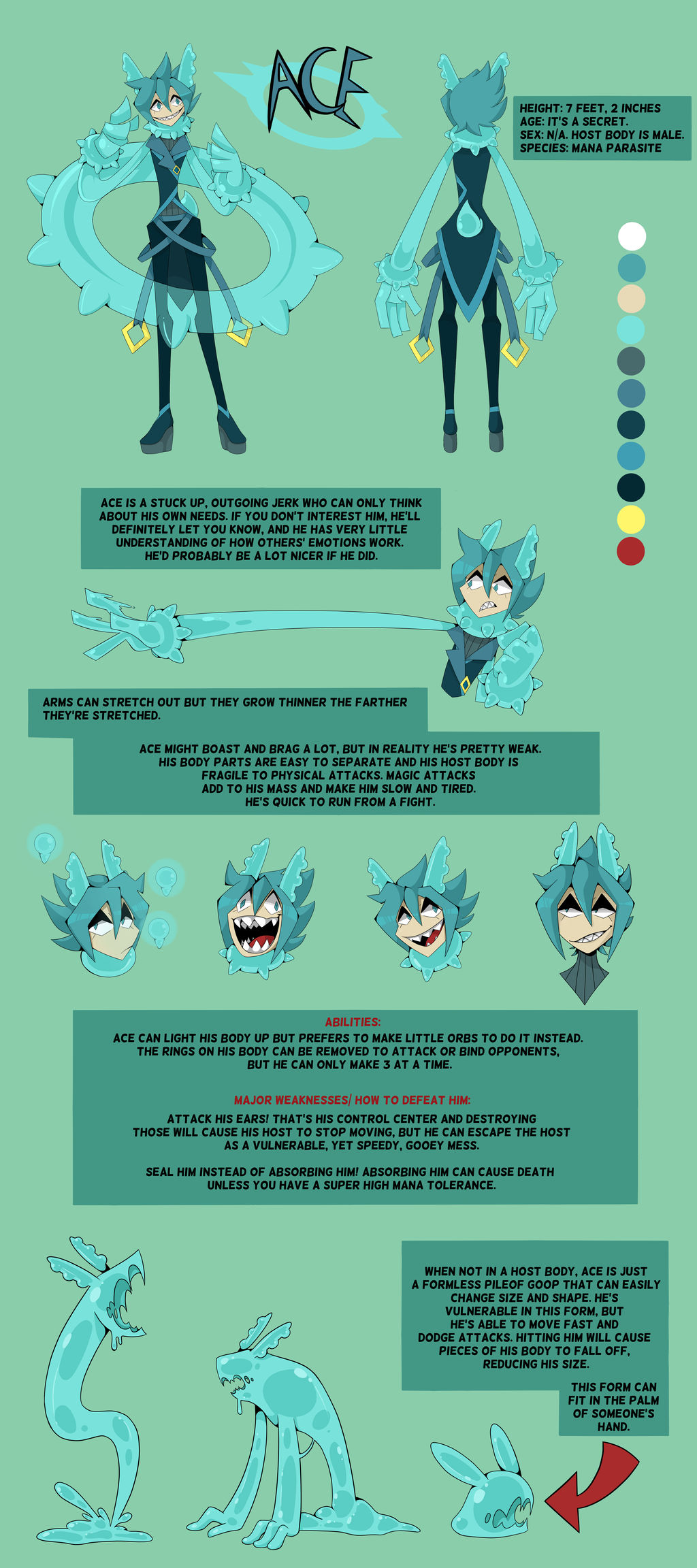 Ace Ref sheet by RexyTheT-Rexy on DeviantArt