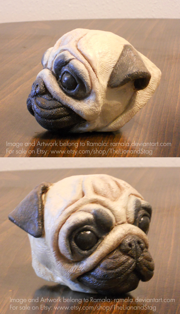 Pug Bust