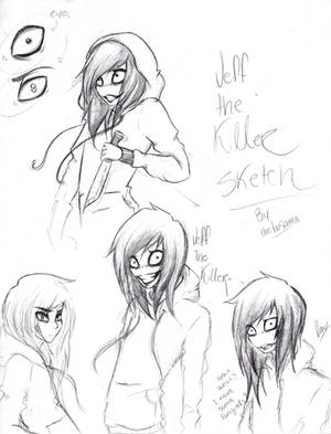 Jeff the killer- Doodles