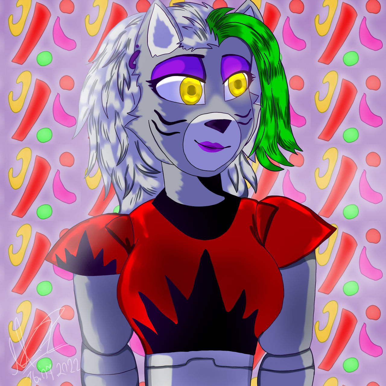 fnaf Sb Roxy! by merizyryankina12 on DeviantArt
