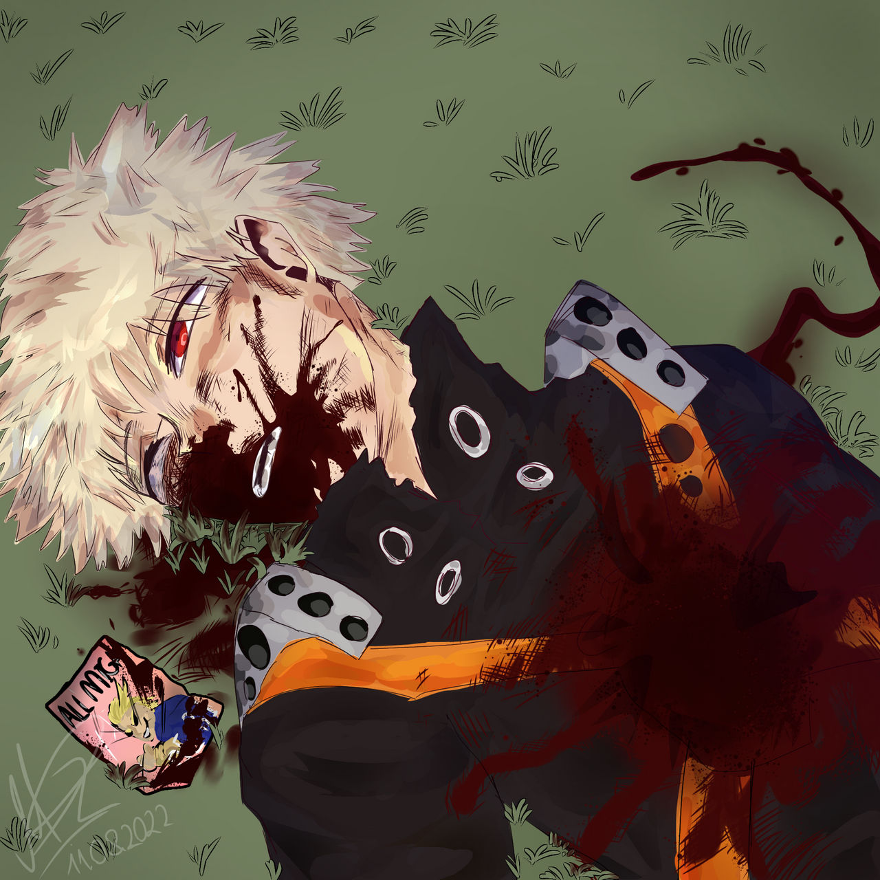 mha Bakugou manga 362 ( by merizyryankina12 on DeviantArt