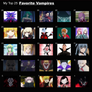 Top 25 Favorite Vampires