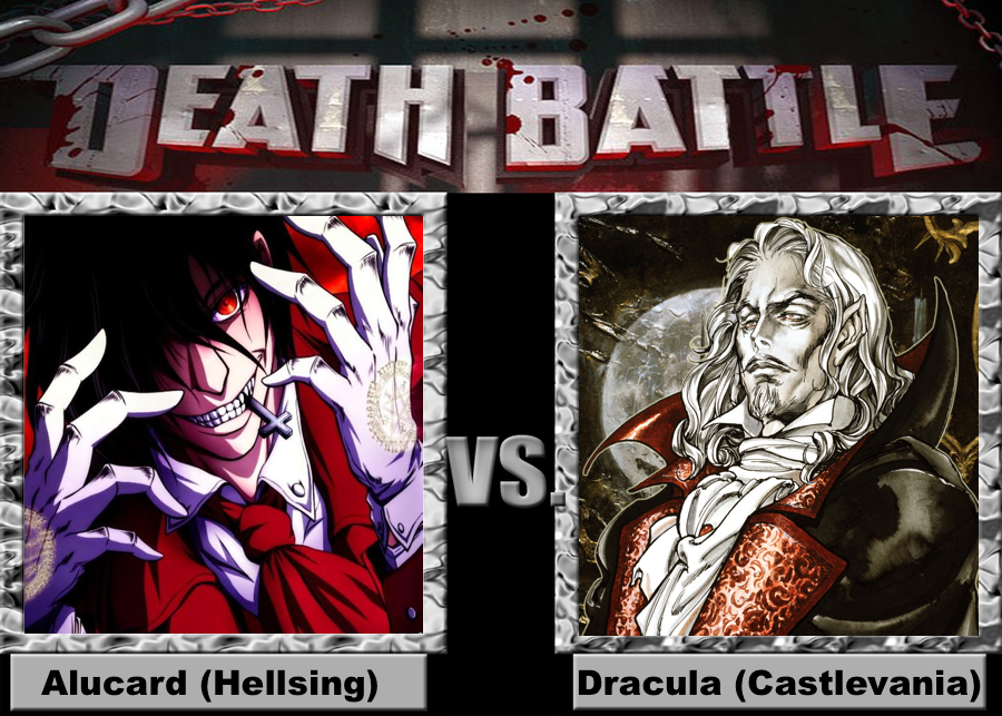 ALUCARD VS DRACULA #anime #hellsing #condedracula #castlevania #vampir