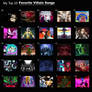 Top 25 Favorite Villain Songs