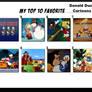 Top 10 Favorite Donald Duck Cartoons