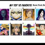 Top 10 Favorite Romi Park Roles