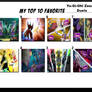 Top 10 Favorite Yu-Gi-Oh! Zexal's Duels