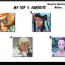 Top 5 Favorite Anairis Quiñones Roles