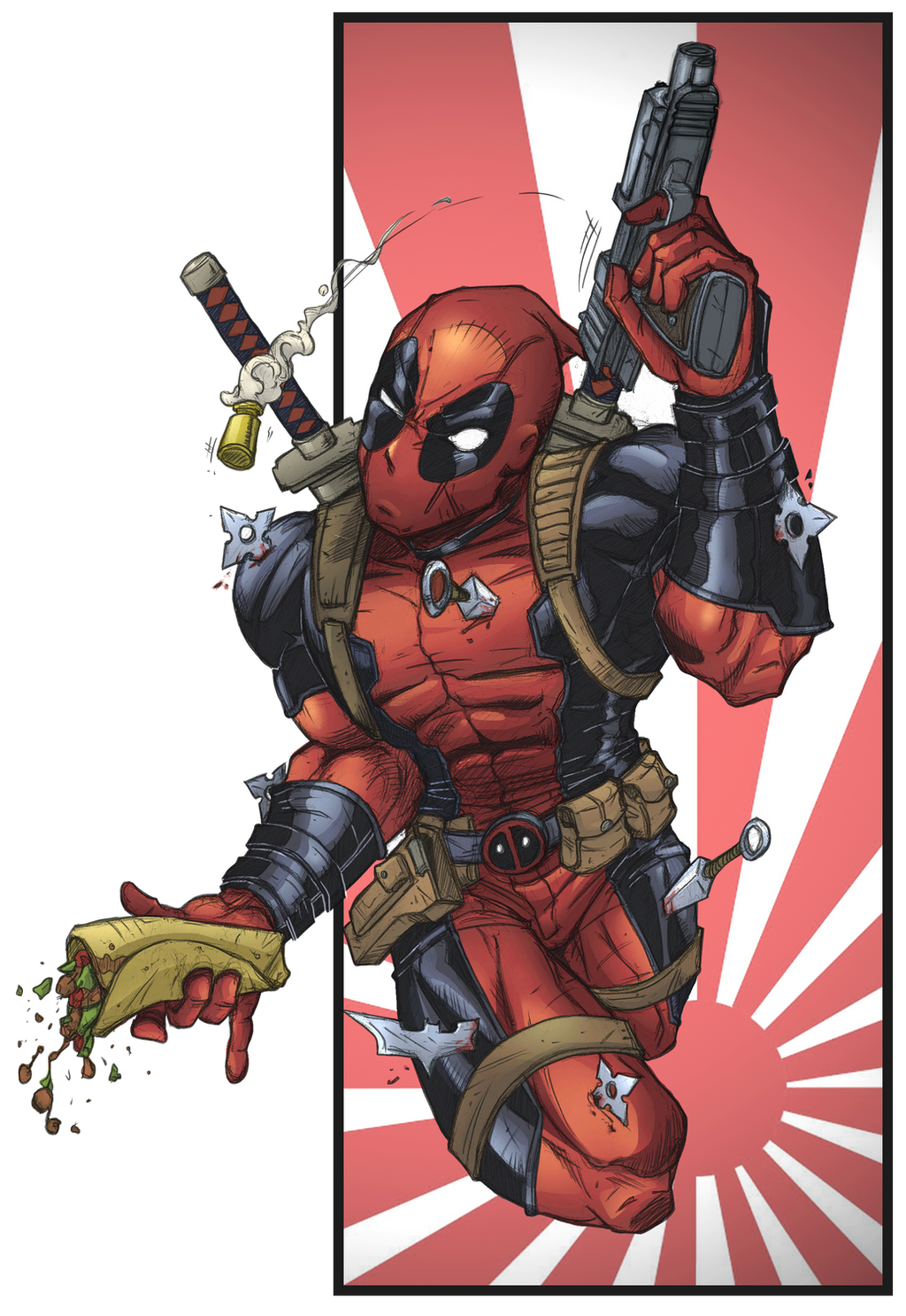 Deadpool t-shirt design