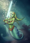 Twi'lek mermaid