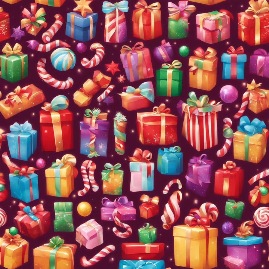 Gift Gift Wrap by CarpathianDreamDrago on DeviantArt