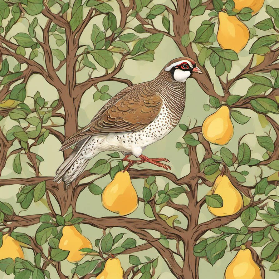 Partridge In A Pear Tree by CarpathianDreamDrago on DeviantArt