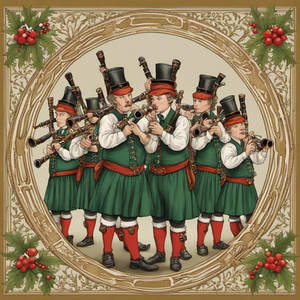 Eleven Pipers Piping