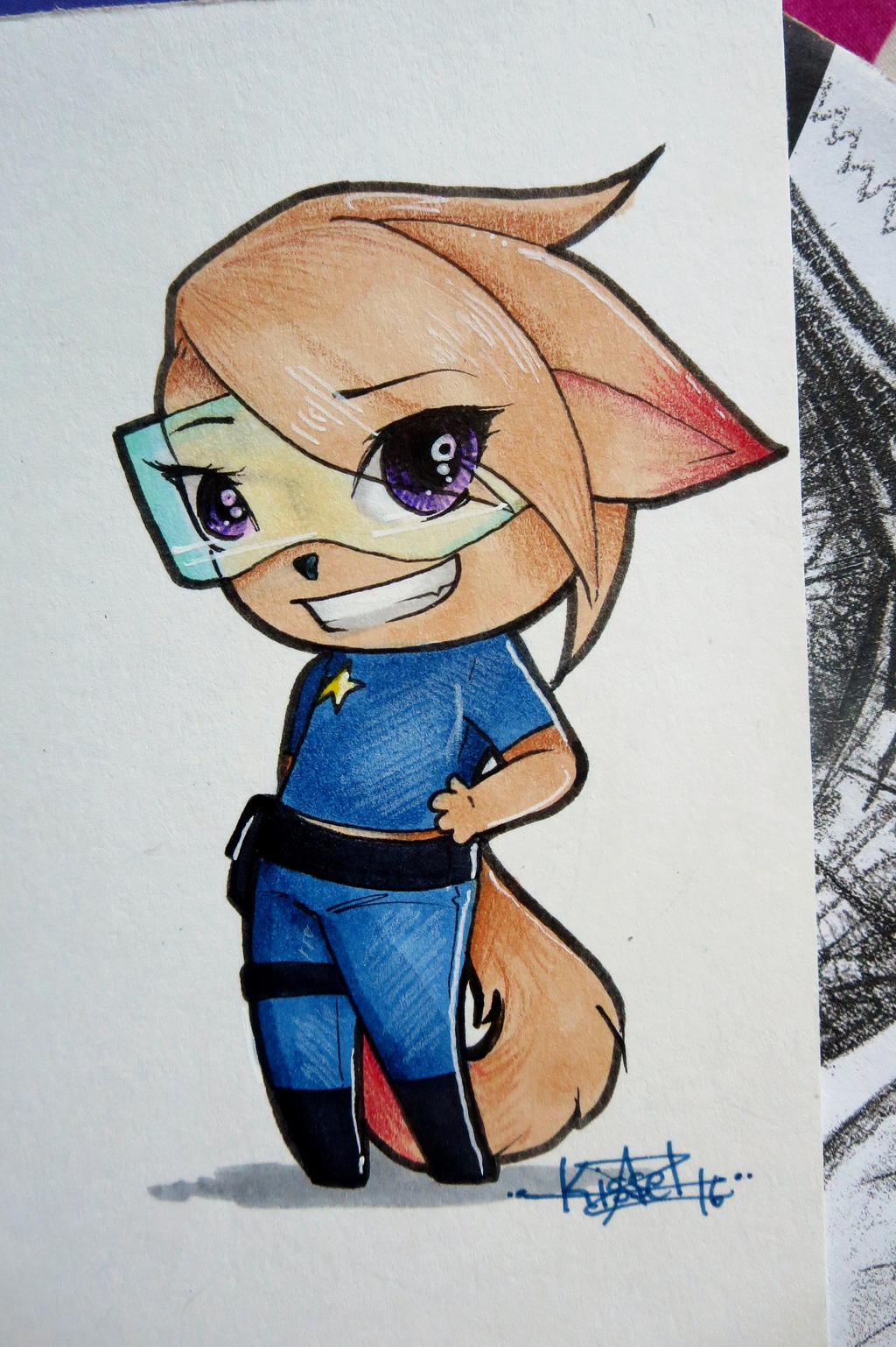 Sel Chibi Chibi CO: Sel by kelly-drawsalot on DeviantArt