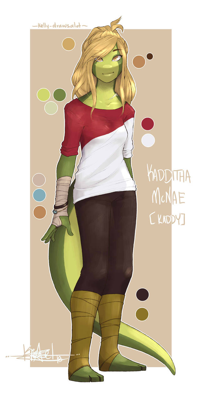 Kaddy Reference by kelly-drawsalot on DeviantArt