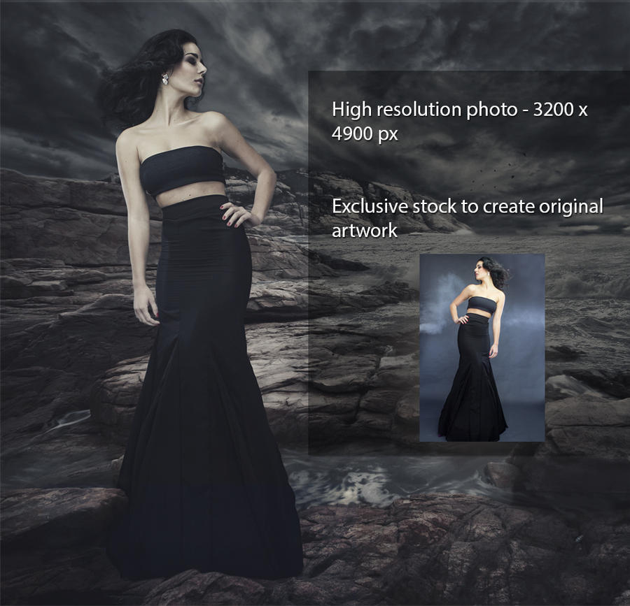 Exclusive Black Dress Stock