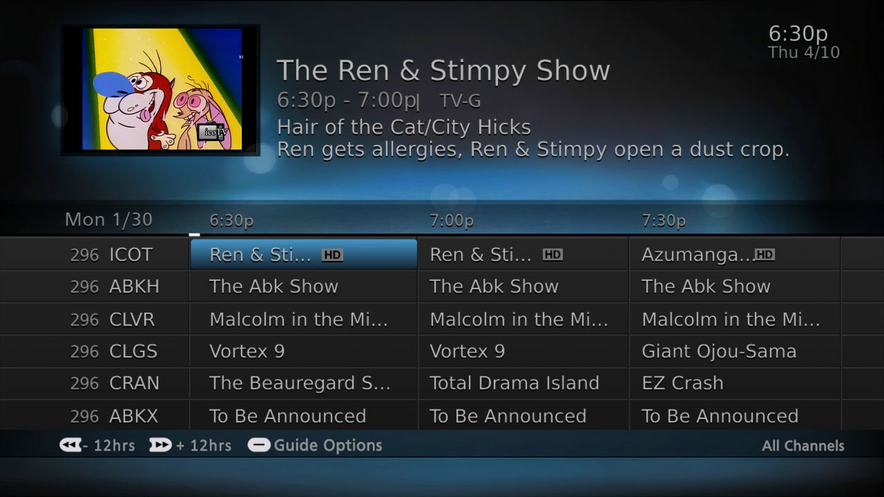 Direct Tv Guide DirecTV Guide 1 Day Before AbkhazX Launched (2025) by apaswright on ...