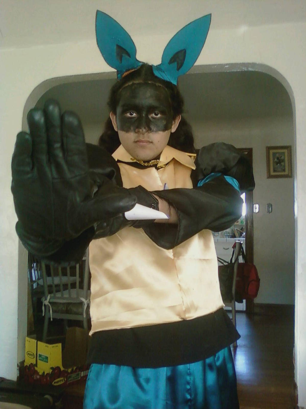 Me as Lucario FORCE PALM