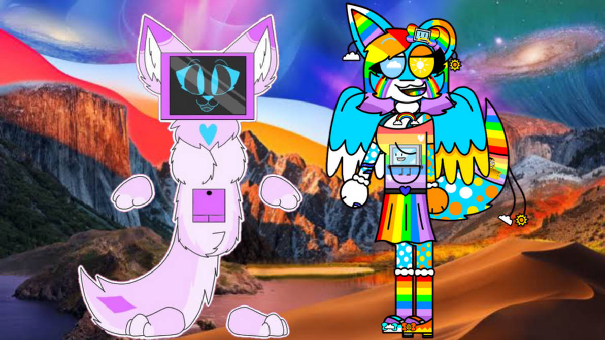 Computer Wolf Deviantart NEW WALLPAPER COMPUTER WOLF AND KANGAQUOLL MAC OS by EVELYNSOFT on ...