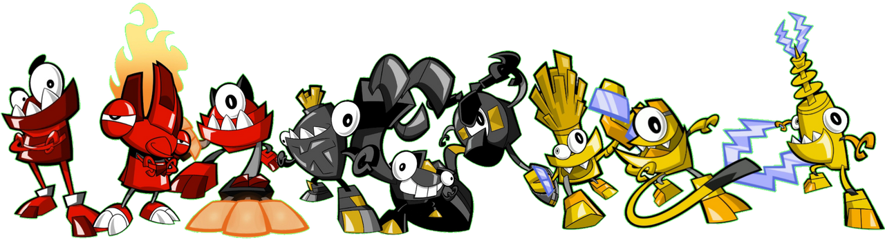 MIXELS NEW SERIES V1 by EVELYNSOFT on DeviantArt