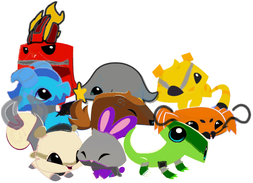 Mixels Animal Deviantart MIXELS IN ANIMAL JAM by EVELYNSOFT on DeviantArt