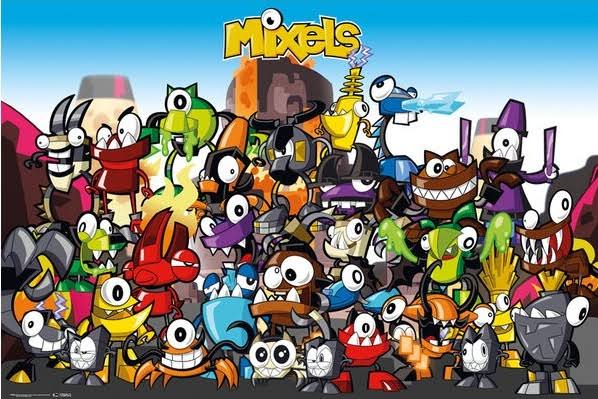 Mixels Creditsbackground MIXELS HERE LOOK LIKE WALLPAPER by EVELYNSOFT on DeviantArt