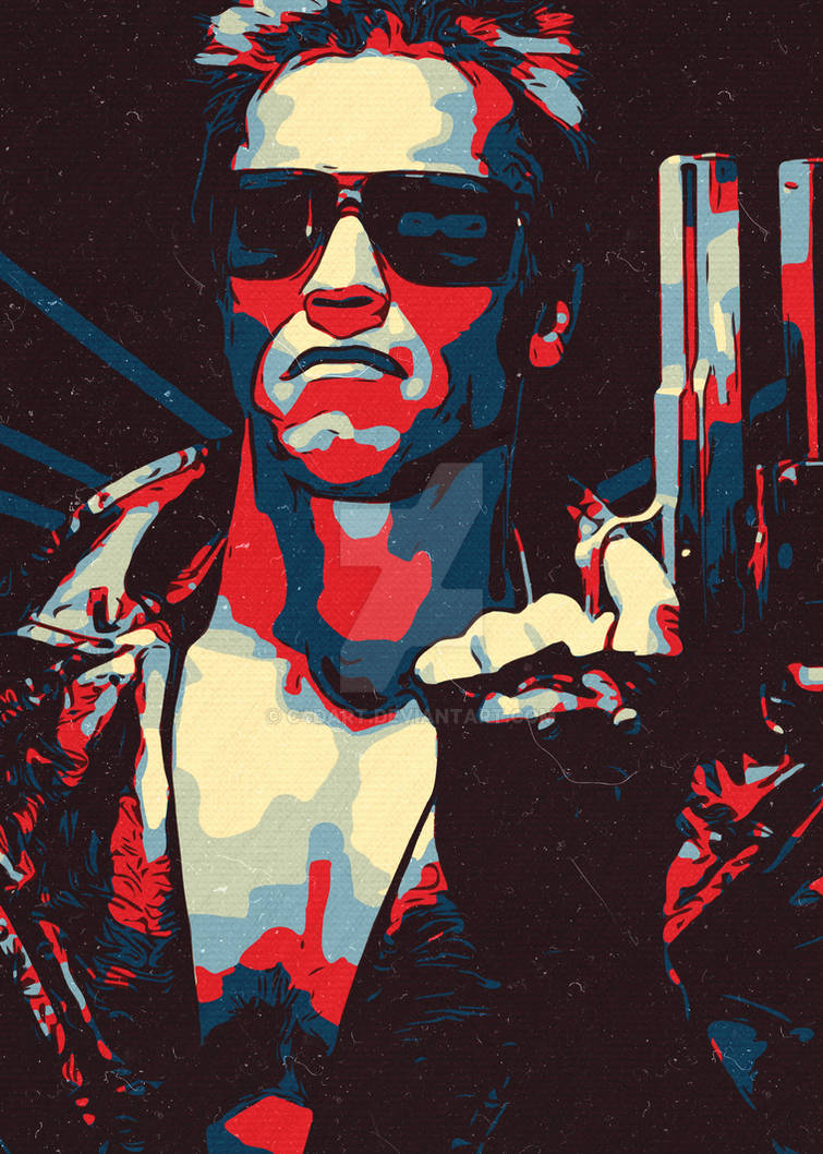 Terminator Artwork by C4Dart on DeviantArt