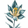 Minimal Daffodil Flower Painting (13)
