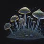 Neon Mushrooms (5)