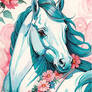 Floral Horse Painting (11)