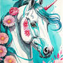 Floral Horse Painting (17)